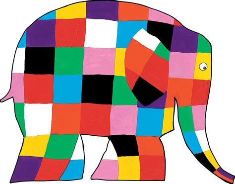 Elmer Elephant Printable